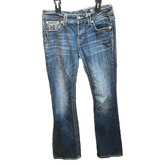 Miss Me Signature Rise Boot 29 Jeans A19 - Picture 1 of 6